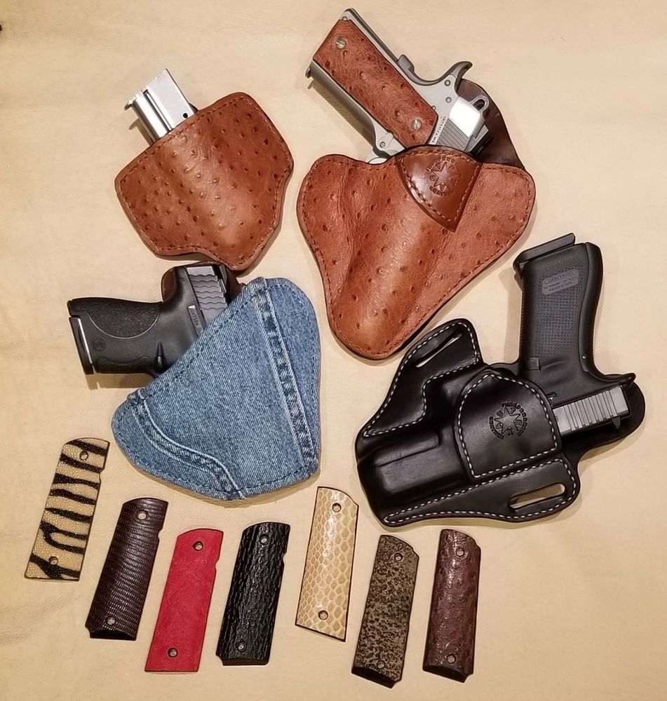 Texas Independence Leather Gun Holsters, Custom, Holsters